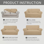 Easy-Going Stretch Loveseat Slipcover 1-Piece Sofa Cover Furniture Protector - Image 8