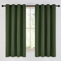 NICETOWN Dark Green Curtains for Bedroom, Grommet Blackout Window Treatments by NICETOWN