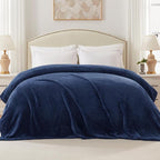 Exclusivo Mezcla Fleece Bed Blanket Queen Size, Super Soft and Warm Blankets - Image 3