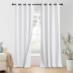 NICETOWN 100% Blackout Window Curtain Panels 102 inch Length by NICETOWN