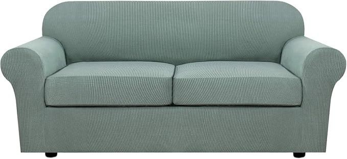 H.VERSAILTEX 3 Piece Stretch Sofa Covers by HVERSAILTEX