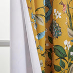 Topfinel 105 Inches Long Mustard Yellow Luxury Curtains - Image 7