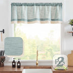 jinchan Linen Farmhouse Valances - Image 4
