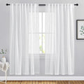 NICETOWN Semi Sheer Window Curtain Panels by NICETOWN