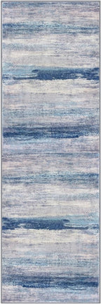 KOZYFLY 3x8 Ft Rug Modern Ombre Runner Rug - Image 8