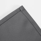 LEMOMO Blackout Curtains 66 x 54 Inch Long Frost Grey Curtains Set of 2 Panels - Image 7