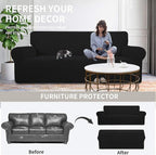Easy-Going Stretch Oversized Loveseat Slipcover 1-Piece Sofa Cover Furniture - Image 4