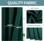 ChrisDowa Blackout Curtains 120 Inches Long 2 Panels Set - Image 3