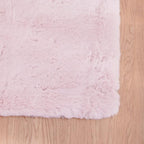 ORINOVA Pink Washable Fluffy Rug 5x7 Area Rugs - Image 6