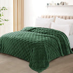 Exclusivo Mezcla Twin Size Flannel Fleece Blanket, Super Soft and Warm - Image 2