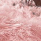 Goolela Pink Fluffy Fuzzy Rug for Girls Bedroom 3x5 Faux Fur Rug Furry Shag - Image 9