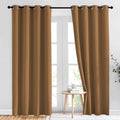 NICETOWN Blackout Doorway Curtains 80 inches Long 2 Panels Set, Grommet Thermal by NICETOWN