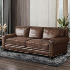 Leather Look Couch Cushion Covers Sofa Seat Slipcovers Sets Couches Furniture - Image 8
