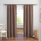 RYB HOME Blackout Curtains for Bedroom 84 inches Long 2 Panels Set, Privacy - Image 2
