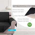 U-NICE HOME 4 Seater Sofa Cover 91 Inch Large Couch Covers - Image 4