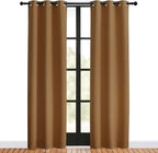 NICETOWN Window Curtain Panels, 1 Pair, 34 by 80-inch, Thermal Curtains - Image 2
