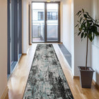 Washable Area Rugs 2'x10' Non-Slip Modern Abstract Soft - Image 7
