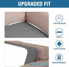 H.VERSAILTEX Super Stretch Individual Seat Cushion Covers Sofa Couch Slipcover - Image 6
