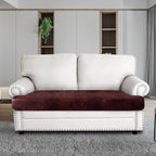 Leather Look Couch Cushion Covers Sofa Seat Slipcovers Sets Couches Furniture - Image 3