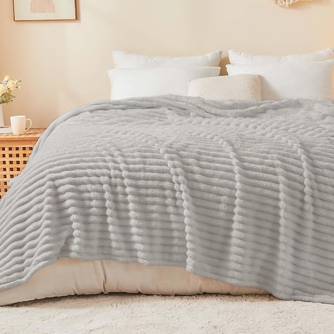 BEDELITE King Size Blanket for Bed, 300GSM Soft & Warm Fleece Blanket, by BEDELITE