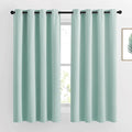 NICETOWN Aqua Blue Room Darkening Curtain Panels by NICETOWN