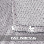 Exclusivo Mezcla Fleece Bed Blanket Queen Size, Super Soft and Warm Blankets - Image 7