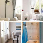NICEEC 2 Pack Mini Magnetic Curtain Tiebacks Nordic Simple Style Drape Tie - Image 5
