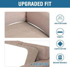 H.VERSAILTEX Super Stretch Individual Seat Cushion/Couch Slipcover Sets Thick - Image 6