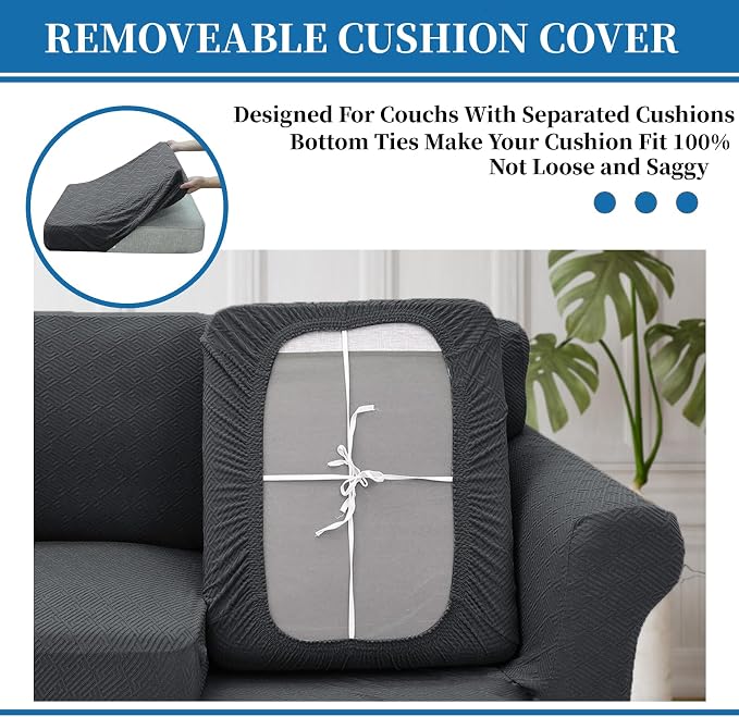 XINEAGE 2026 New 4 Pieces Couch Covers - Image 4