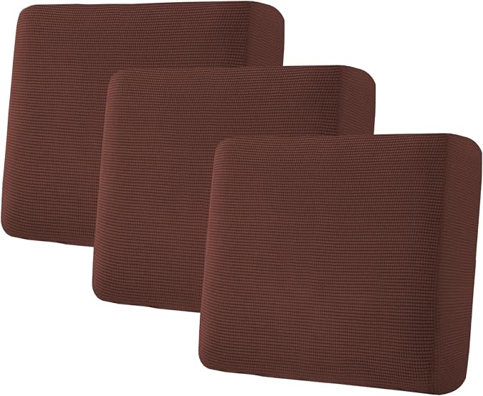 H.VERSAILTEX Super Stretch Individual Seat Cushion Covers Sofa Covers Couch by HVERSAILTEX