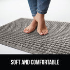GORILLA GRIP® Ultra Absorbent Front Door Mat Outside Entrance, Traps Dirt and - Image 7