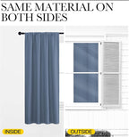 NICETOWN Blackout Curtains for Living Curtains, Window Treatment Curtains & - Image 7