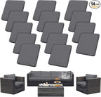 Outdoor Cushion Covers Set, Replacement by SUKAIKEQA