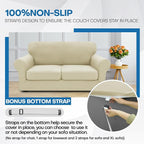 XINEAGE New 3 Pieces Couch Covers - Image 5