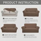 Easy-Going Stretch Oversized Chair Sofa Slipcover 1-Piece Couch Sofa Cover - Image 6