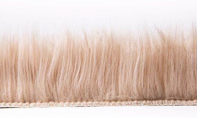 Ashler faux fur rug, Fluffy Shaggy Area Rug Ultra Soft 2.2 x 4 Feet Rectangle - Image 5