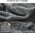 Couch Covers for 3 Cushion Sofa Pet Friendly Couch Cushion Covers Universal - Image 5