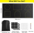 FADOTY 100% Blackout Curtains, Portable Black Out Window Cover Film, Cuttable - Image 4