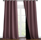 NICETOWN Room Warming Thermal Insulated 100% Blackout Curtains, Sound Proof by NICETOWN