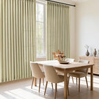 IVAPUPU 96 Inch Linen Curtains 2 Panel Set - Image 5