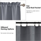 OWENIE Bob 1 PCS Dark Grey Valances - Image 5