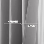 NICETOWN Small Curtain for Half Window, 1 Pair - Image 4