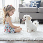 Rugs for Living Room 5x8, Alfombras para Salas Fluffy Shag Large Fuzzy Plush - Image 2