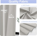 Simplebrand Ava Natural Blackout Curtains - Image 3