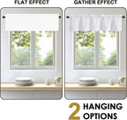 OWENIE Bob 1 PCS White Valances - Image 5