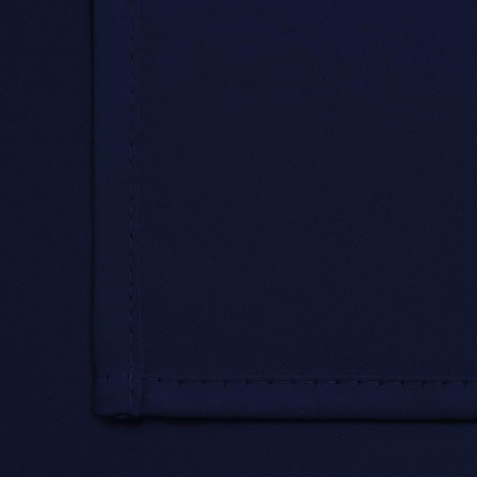 Yakamok Navy Blue Blackout Curtains - Image 5