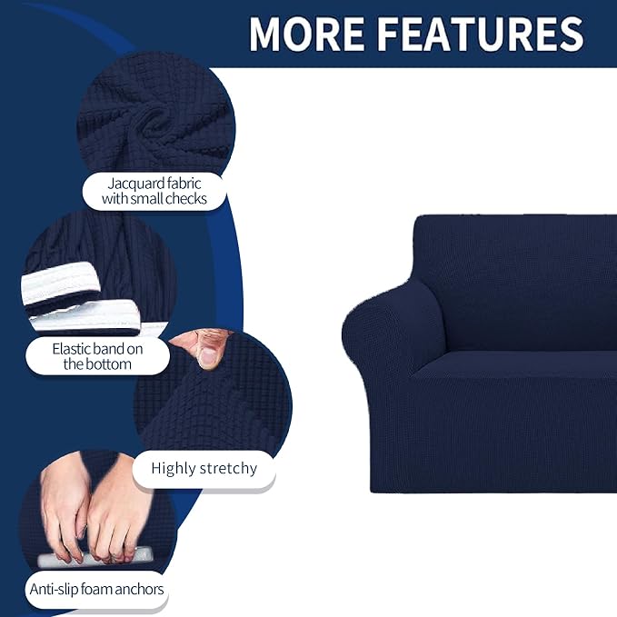 Cupuamon 2026 New Stretch Oversized Sofa Slipcovers Couch Sofa Cover - Image 4