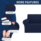 Cupuamon 2026 New Stretch Loveseat Sofa Slipcovers Couch Cover - Image 4