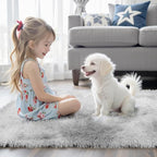 8x10 Area Rugs for Living Room Bedroom, Large Area Rug Shag Shaggy Carpet Soft - Image 8