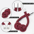 NICEEC 4 Pack Mini Magnetic Curtain Tiebacks Nordic Simple Style Drape Tie - Image 3